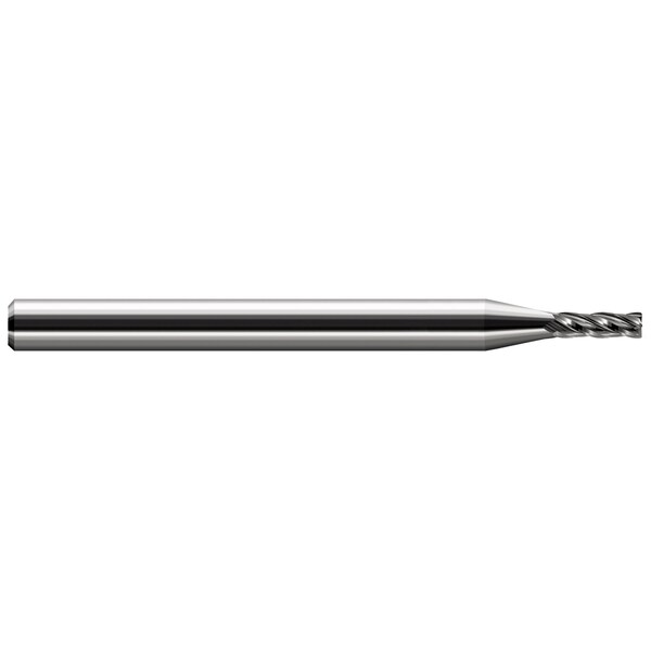 Miniature End Mill - Tapered - Ball 0.0300" Cutter DIA x 0.1560" (5/32) Length of Cut